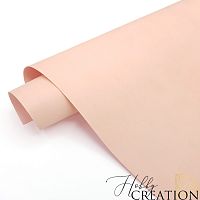 Переплетный кожзам матовый II, зефирно-персиковый
