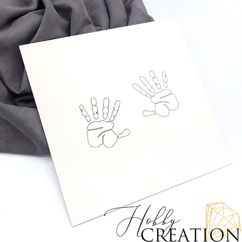 Заготовка для тиснения "Ладошки с основой"