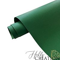 Переплетный кожзам КНР (экокожа) под кожу  зеленый
