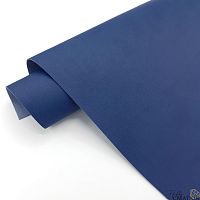 Переплетный кожзам тиснение Джинс, темно-синий