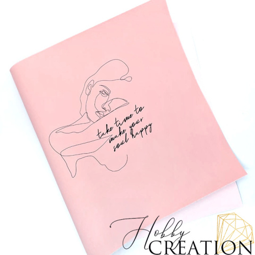 Кожзам с принтом "Линер" 26*46 см. матовый однотонный, светло-розовый Кожзам с принтом "Линер" 26*46 см. матовый однотонный, светло-розовый