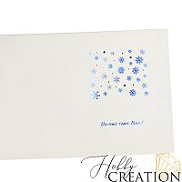 Кожзам с принтом "Мечты сбываются" 18*28 см. матовый, бело-серый (холодный)