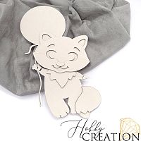 Заготовка для тиснения "Лисичка с шариком", mini