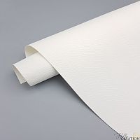 Переплетный кожзам тиснение питон, белый