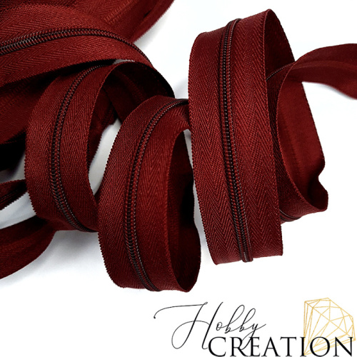 Молния акриловая №3, винная