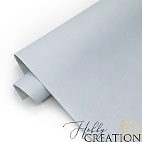 Переплетный кожзам матовый, бело-серый