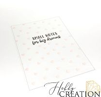 Разделитель для ежедневника из ПЭТ пластика "Small notes"