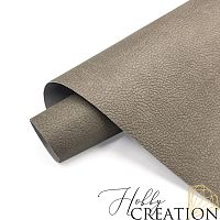 Переплетный кожзам тиснение под кожу Шарм, ледяной коричневый