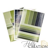 Набор наклеек "Зелёный"