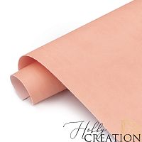 Переплетный кожзам матовый II, персиковый