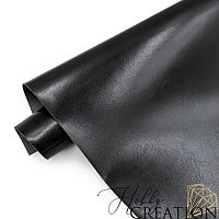 Переплетный кожзам глянцевый К2, черный