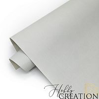 Переплетный кожзам матовый, холодная платина