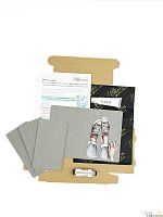 Заготовка для создания обложки на паспорт "Кеды"