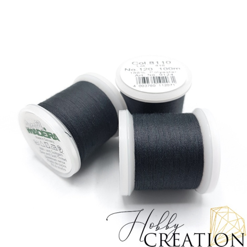 Нитки швейные Madeira Aerofil №120, 8110 (серые)