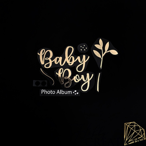 Набор термотрансферных надписей к заготовке "Малыш жираф", mini