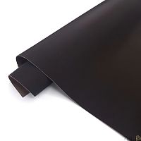 Переплетный кожзам тиснение Джинс, горький шоколад