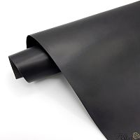 _Переплетный кожзам матовый II, черный