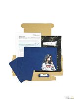 Заготовка для создания обложки на паспорт "Камила"