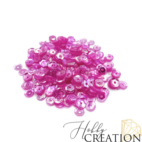 Пайетки / Грани 5 мм., перламутр розовые Пайетки / Грани 5 мм., перламутр розовые