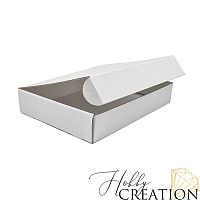 Коробка картонная 25*20*5 см. / белая