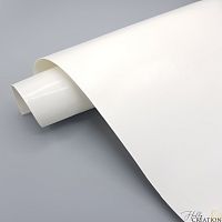 Переплетный кожзам глянцевый II, белый