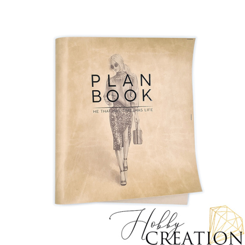 Кожзам с принтом "Дженнифер NEW" 26*46 см. полуглянцевый Canyon, бежево-персиковый