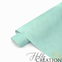 Переплетный кожзам тиснение питон, мятный