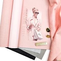 Набор материалов для создания обложки на паспорт / документы "Мелина"