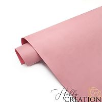 Переплетный кожзам матовый II, пыльная роза