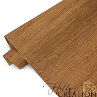 Переплетный кожзам фактура дерева, миланский орех