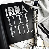 Набор материалов для создания планера / документы "Beautiful / серебро"