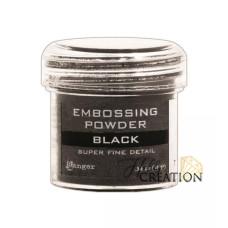 Пудра для эмбоссинга - Black (черная) - Super Fine - Embossing Powder - Ranger Ink