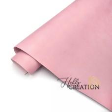Матовый переплетный кожзам КП (экокожа) 50*35 см., светло-розовый